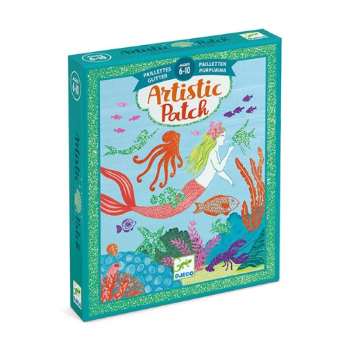 드제코 스티커 아트 글리터 인어공주 (DJ9466)