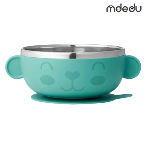 유아식기그릇 민트 KANONKUL