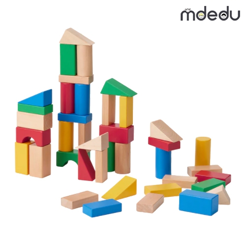 나무쌓기 블록세트 40종 UNDERHALLA