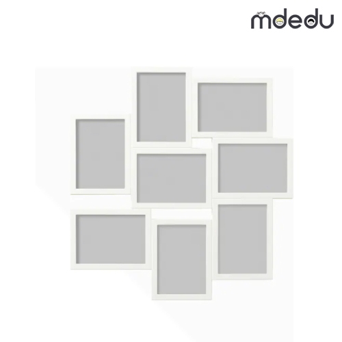 화이트 콜라주액자 8칸 VAXBO