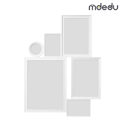 화이트 콜라주액자 6칸 VITABY