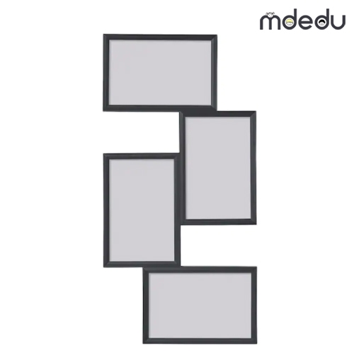 블랙 콜라주 액자 4칸 YLLEVAD