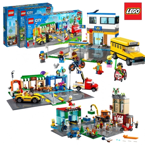 레고 시티 우리 동네종합세트 60329, 60292, 60306