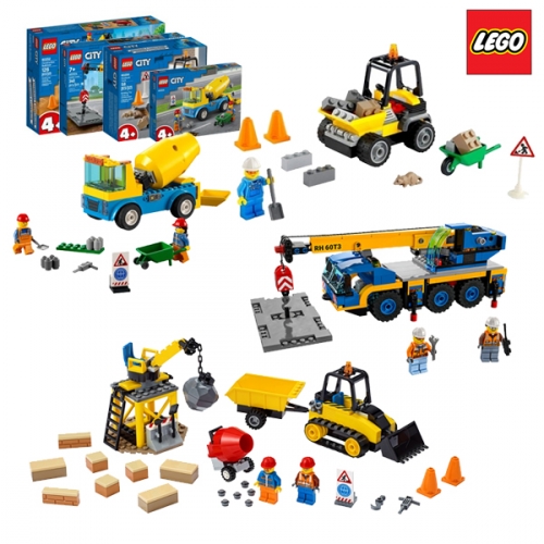 레고 시티 종합건설현장세트 60325, 60324, 60284, 60252