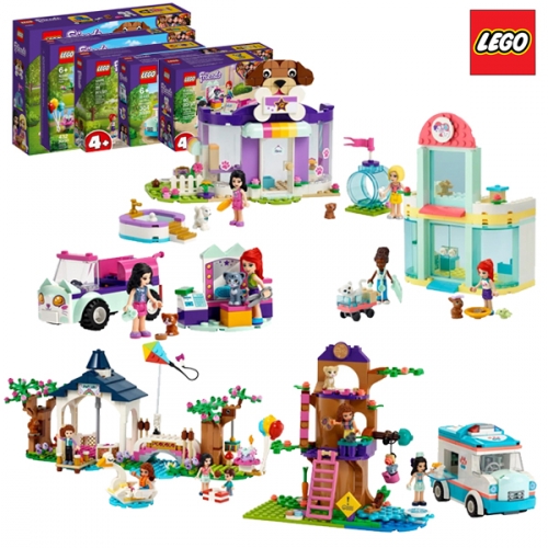 레고 프렌즈 해피반려동물세트 41691, 41439, 41445, 41447, 41695