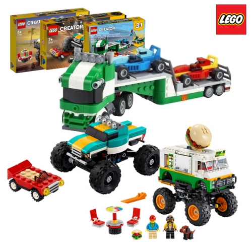 레고 크리에이터 3in1 신기한 변신트럭세트 31104, 31113, 31101