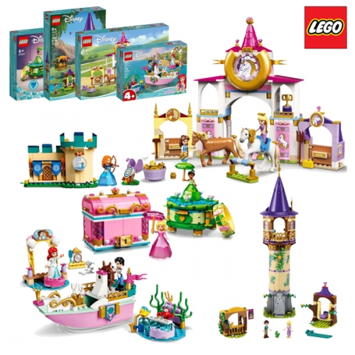 레고 월트 디즈니 프린세스세트 43203, 43195, 43187, 43191