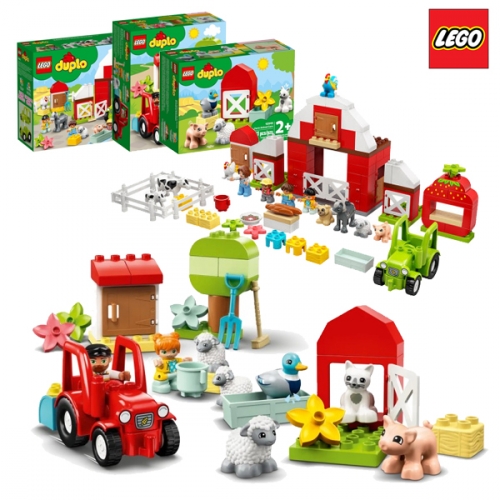 레고 듀플로 농장플레이세트 10952, 10949, 10950