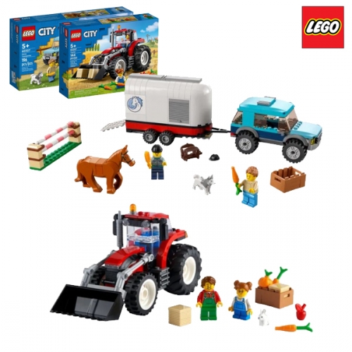 레고 시티 농장체험세트 60287, 60327 (설명서코팅)