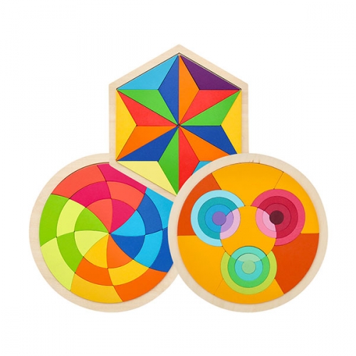 포레스트 지오 원목퍼즐 3종 세트