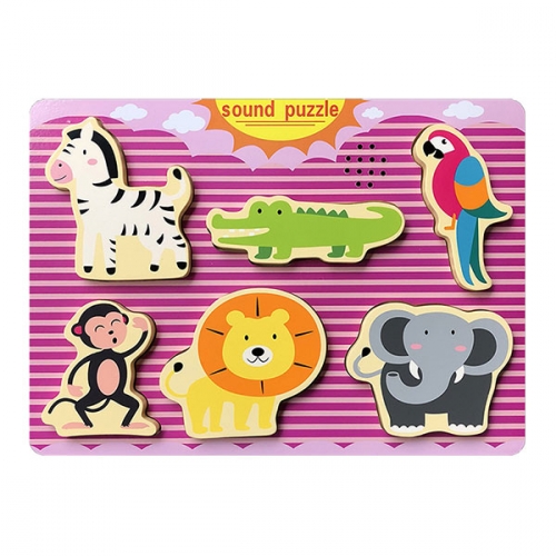 사운드 입체 퍼즐 동물