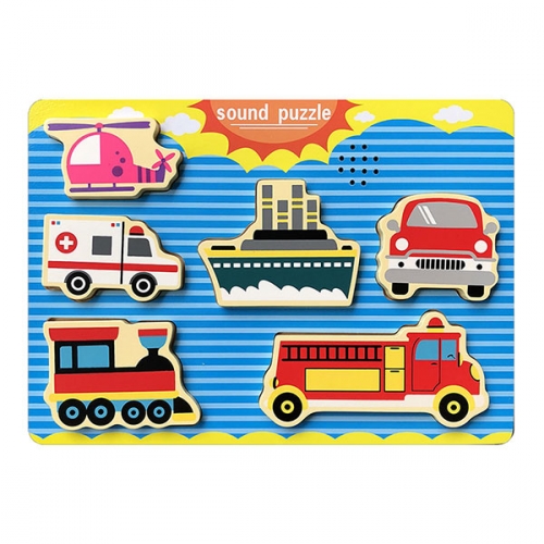 사운드 입체 퍼즐 탈것