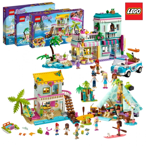 레고 프렌즈 뉴 여름 여행세트 41693, 41700, 41428