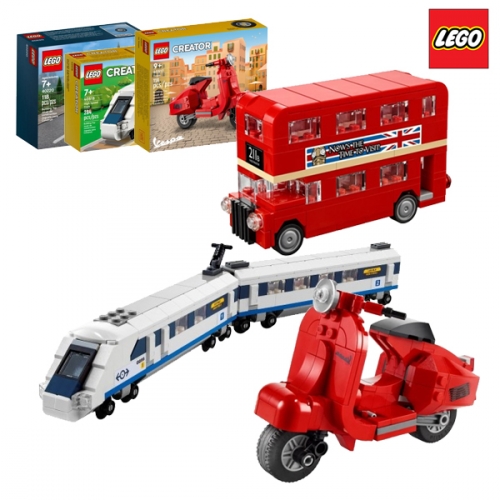 레고 크리에이터 신기한 교통기관세트 40220, 40518, 40517