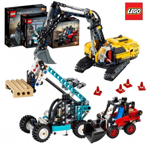 레고 테크닉 스페셜 건설교통세트 42121, 42133, 42116