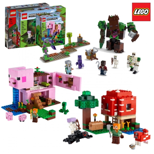 레고 마인크래프트 익사이팅 모험세트 21179, 21170, 21176