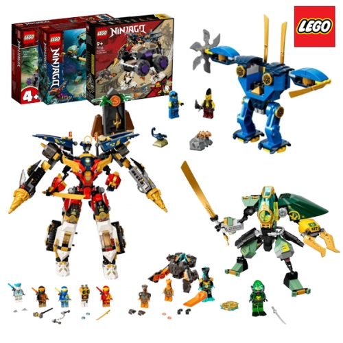 레고 닌자고 닌자 변신합체로봇세트A 71740, 71750, 71765