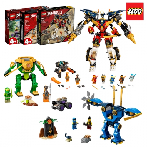레고 닌자고 닌자 변신합체로봇세트B 71740, 71757, 71765