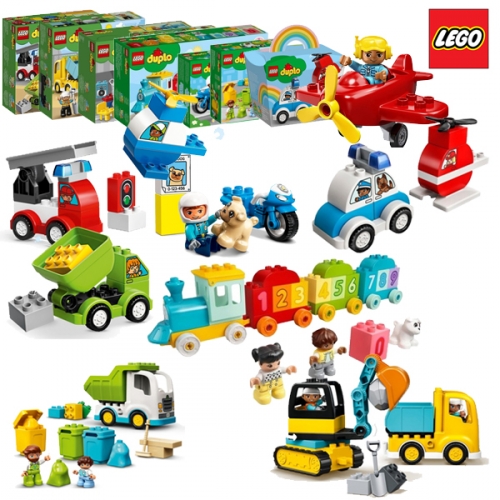 레고 듀플로 뉴 다양한 자동차세트 10957, 10967, 10930, 10945, 10954, 10931