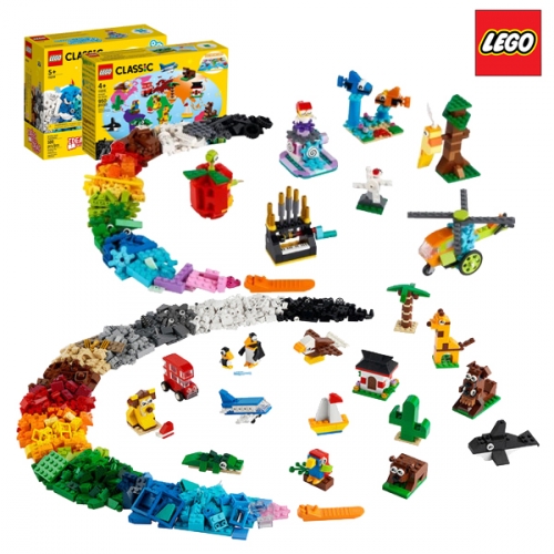 레고 클래식 세계 창의브릭세트 11015, 11019