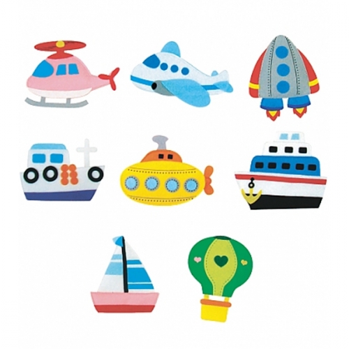 펠트 찍찍이 교육자료 공중해상 8종