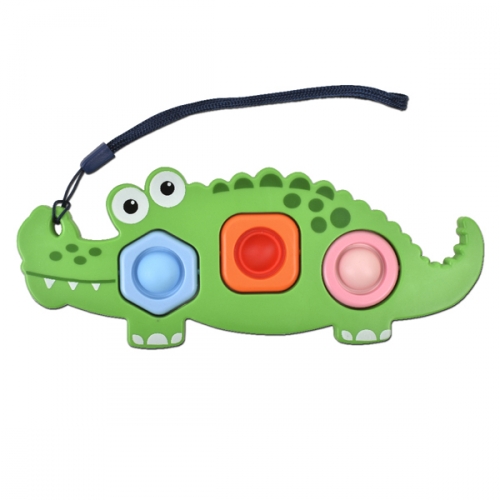 팝핀 악어 키링