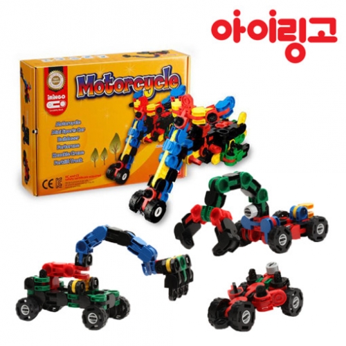 아이링고 모터 사이클 블럭 131pcs