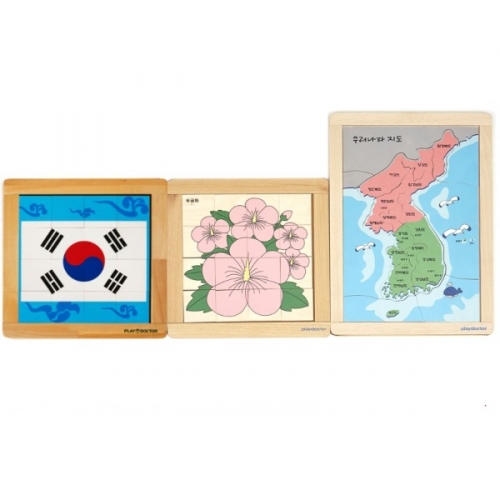 우리나라상징퍼즐세트C