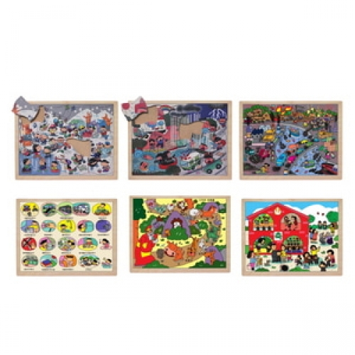 누리퍼즐주제별세트D(6종)