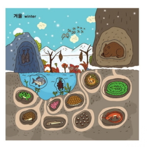 주제별언어퍼즐-동물들의겨울나기