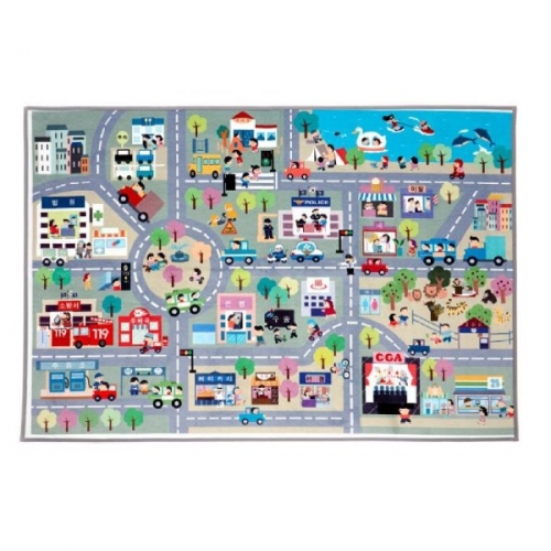 안전교육도로매트(중)