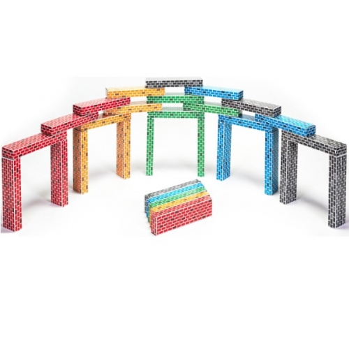 종이벽돌블록(직사각기둥25)(반품시박스교체비추가)