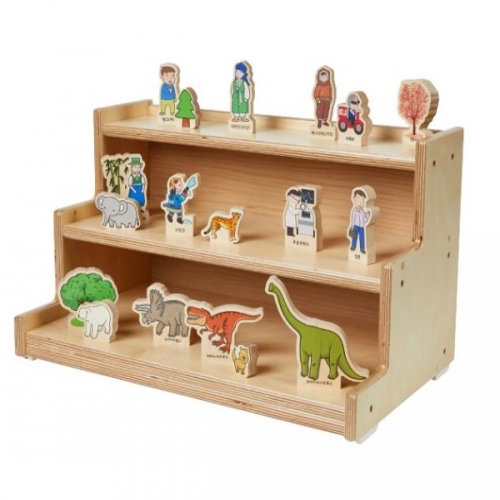 모형블록정리장A(자작합판)