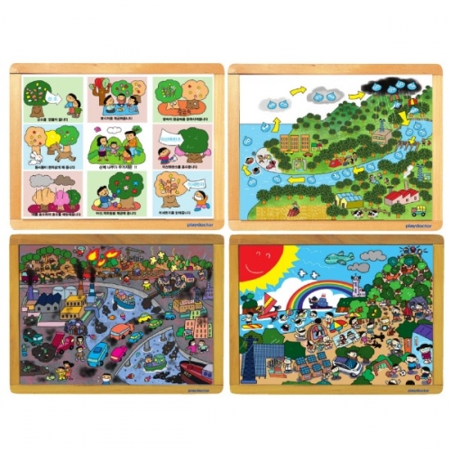 누리과정퍼즐-환경과생활세트