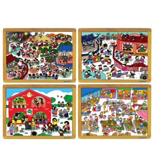 누리과정퍼즐-특별한날들세트