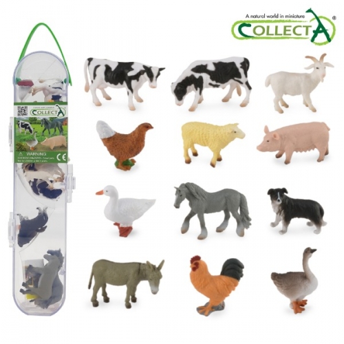 컬렉타교육세트미니가축12종