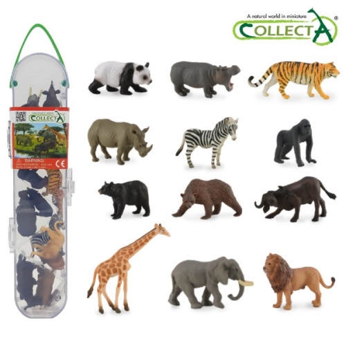 컬렉타교육세트미니야생12종