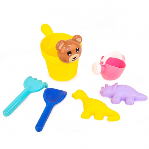 레인보우리퍼블릭 곰돌이 물 모래놀이 세트 6pcs