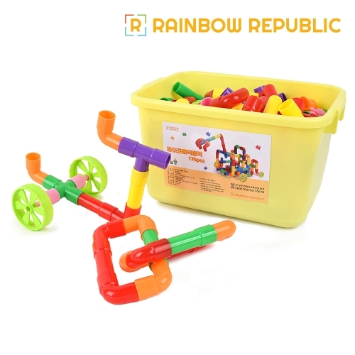 레인보우리퍼블릭 파이프 매직 블럭 176pcs