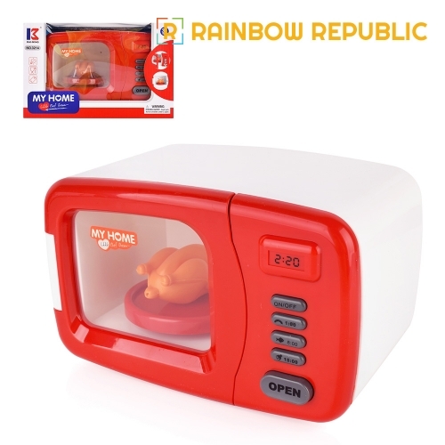 레인보우리퍼블릭 리얼 마이홈 전자레인지 주방놀이