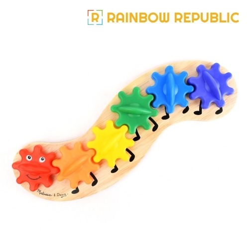 레인보우리퍼블릭 애벌레 톱니바퀴 놀이