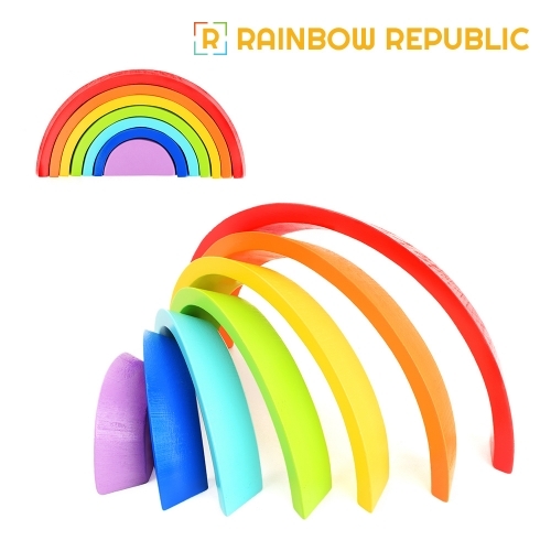 레인보우리퍼블릭 무지개 쌓기 놀이