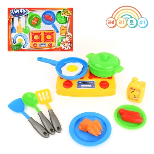 레인보우리퍼블릭 해피 요리 놀이 세트