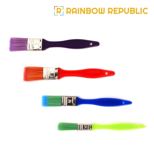레인보우리퍼블릭 플랫 브러쉬 4종 세트