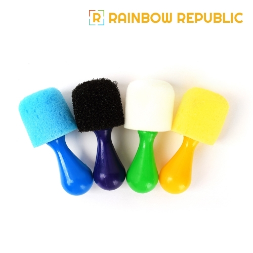 레인보우리퍼블릭 스펀지 브러쉬 4종 세트