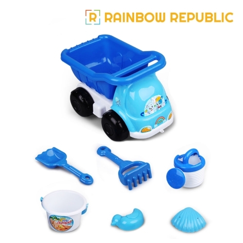 레인보우리퍼블릭 덤프트럭 모래놀이(블루)
