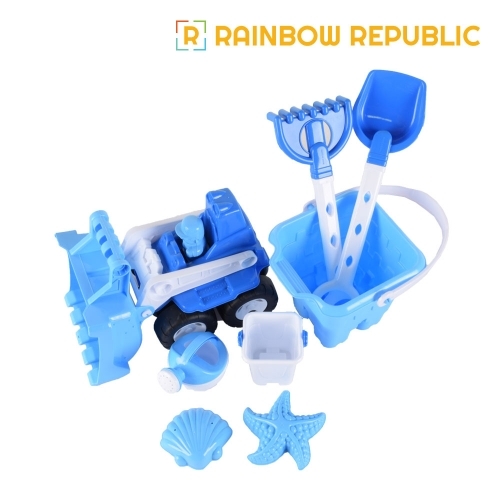 레인보우리퍼블릭 불도저 모래놀이(블루)
