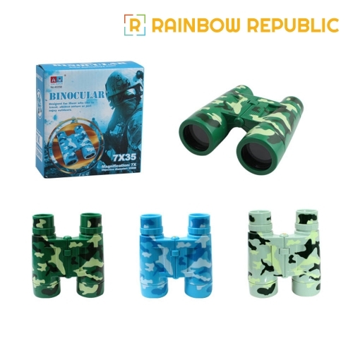 레인보우리퍼블릭 밀리터리 쌍안경 (색상랜덤)