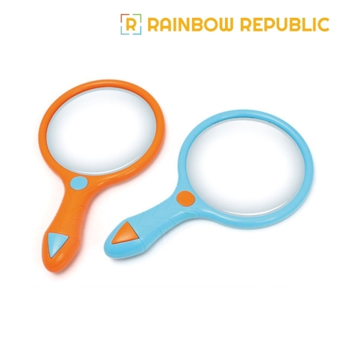 레인보우리퍼블릭 원형 돋보기 B형 (색상랜덤)