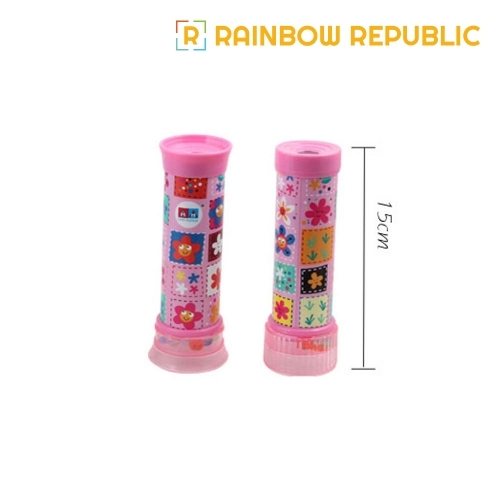 레인보우리퍼블릭 만화경 핑크 15cm